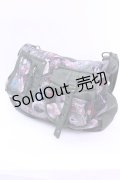 Qutie Frash / 和柄ショルダーバッグ  カーキ O-25-12-11-1002-QU-BG-IG-OS