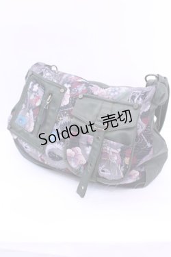 画像1: Qutie Frash / 和柄ショルダーバッグ  カーキ O-25-12-11-1002-QU-BG-IG-OS