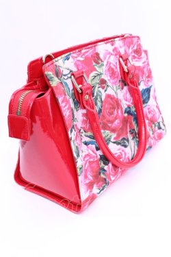 画像3: JESUS DIAMANTE / 新ロマンスドールバッグ  バロックレッドローズ O-25-12-11-1009-JE-BG-OW-OS