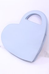 MILK / ハート cube bag  サックス O-25-12-11-1010-ML-BG-OW-OS