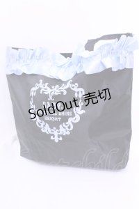 BABY,THE STARS SHINE BRIGHT / サテンフリルリボントートバッグ  クロ O-25-12-11-1011-BA-BG-OW-OS