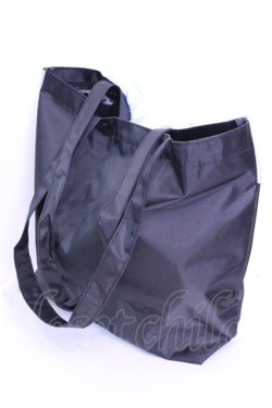 画像3: BABY,THE STARS SHINE BRIGHT / サテンフリルリボントートバッグ  クロ O-25-12-11-1011-BA-BG-OW-OS