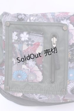 画像2: Qutie Frash / 和柄ショルダーバッグ  カーキ O-25-12-11-1002-QU-BG-IG-OS