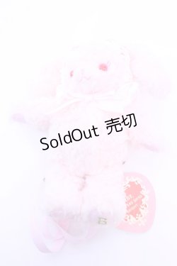 画像1: BABY,THE STARS SHINE BRIGHT / うさくみゃリュックミニミニ  ピンク O-25-12-11-1012-BA-ZA-OW-OS