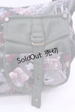 画像3: Qutie Frash / 和柄ショルダーバッグ  カーキ O-25-12-11-1002-QU-BG-IG-OS