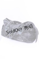 Sixh / ラメptバッグ  ブラック×シルバー O-25-12-11-1018-HN-BG-OW-OS