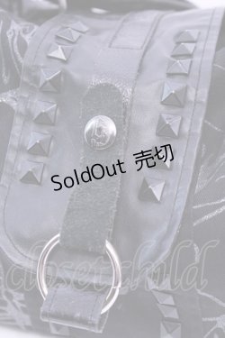 画像2: Sixh / ラメptバッグ  ブラック×シルバー O-25-12-11-1018-HN-BG-OW-OS