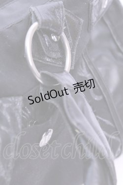 画像5: Sixh / ラメptバッグ  ブラック×シルバー O-25-12-11-1018-HN-BG-OW-OS