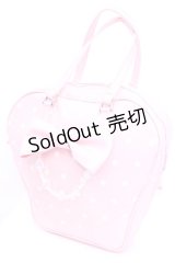Emily Temple cute / 水玉リボンバッグ  ピンク O-25-12-11-1019-ET-BG-OW-OS
