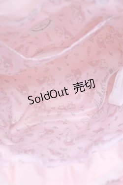 画像4: Maison de FLEUR / マイスイートピアノフリルハンドルトート  ピンク O-25-12-11-1021-LO-BG-OW-OS