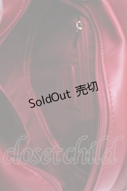 画像4: Maison de FLEUR / いちごパールショルダーバッグ  アカ O-25-12-11-1022-LO-BG-OW-OS