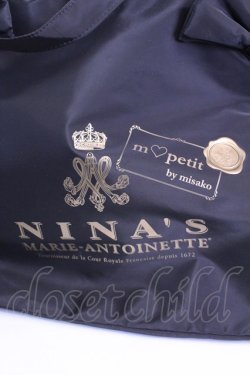 画像2: m petit by misako / NINA'Sコラボボストン  クロ O-25-12-11-1023-LO-BG-OW-OS