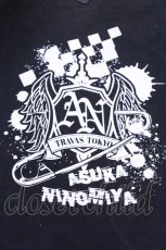 画像2: TRAVAS TOKYO / 【アイドルマスター シンデレラガールズ 二宮飛鳥×TRAVAS TOKYO】サコッシュ  ブラック O-25-12-11-1024-PU-BG-OW-ZT170 (2)