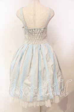 画像4: Innocent World / 水玉リボンジャンパースカート  サックス O-25-12-13-003-IW-OP-IG-OS