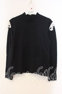 MILK / 肩あきカットソー  クロ O-25-12-13-030-ML-TO-OW-OS