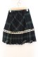 画像3: Emily Temple cute / はしごレース配色チェックプリーツスカート  グリーン×キナリ O-25-12-13-031-ET-SK-OW-OS (3)