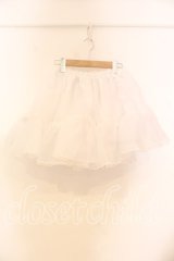 metamorphose / オーガンジーソフトパニエ  シロ O-25-12-13-032-ME-SK-OW-OS