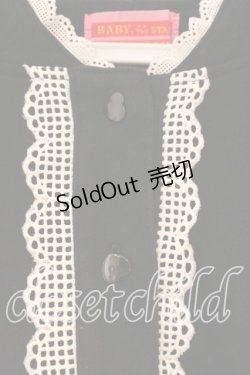 画像2: BABY,THE STARS SHINE BRIGHT / うさみみカーディガン  クロ O-25-12-13-033-BA-JA-OW-OS