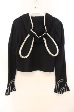 画像5: BABY,THE STARS SHINE BRIGHT / うさみみカーディガン  クロ O-25-12-13-033-BA-JA-OW-OS