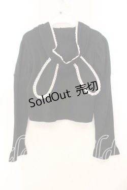 画像5: BABY,THE STARS SHINE BRIGHT / うさみみカーディガン  クロ O-25-12-13-033-BA-JA-OW-OS