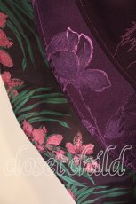 画像4: Qutie Frash / アシメ着物カーデ  パープル O-25-12-13-044-QU-JA-IG-ZI (4)