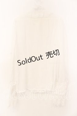 画像4: ALICE and the PIRATES / Mon favori champ de fleurs ブラウス  シロ O-25-12-13-050-PA-BL-IG-OS