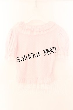 画像3: Innocent World / 水玉チュールプルオーバー  ピンク O-25-12-13-053-IW-TO-IG-OS