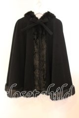 metamorphose / くまみみマント  クロ O-25-12-13-056-ME-CO-IG-OS