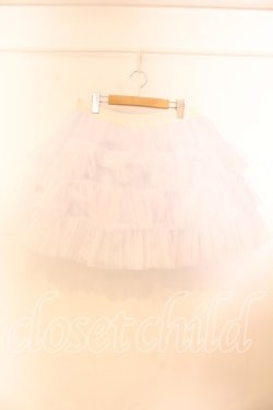 画像1: AND ROMEO / 超ボリュームパニエ  ホワイト O-25-12-13-058-LO-SK-IG-OS