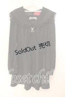 画像1: Jamieエーエヌケー / ハーネスセーラーワンピース  クロ O-25-12-13-059-0-OP-IG-OS