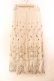 画像1: axes femme / チュールカラー刺繍スカート  アイボリー O-25-12-13-064-AX-SK-IG-OS (1)