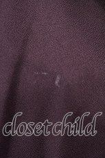 画像2: axes femme POETIQUE / 刺繍ケープ付レトロワンピース【ケープ欠品】  ワイン O-25-12-13-068-AX-OP-IG-ZT521 (2)