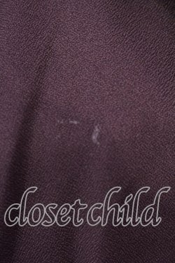 画像2: axes femme POETIQUE / 刺繍ケープ付レトロワンピース【ケープ欠品】  ワイン O-25-12-13-068-AX-OP-IG-OS