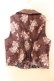 画像3: axes femme / グランブーケ柄レース襟ベスト  ブラウン O-25-12-13-074-AX-TO-IG-OS (3)