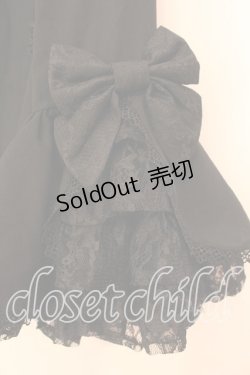 画像3: axes femme kawaii / 姫袖7分丈ブラウス  クロ O-25-12-13-080-AX-BL-IG-OS