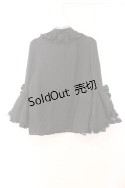 画像4: axes femme kawaii / 姫袖7分丈ブラウス  クロ O-25-12-13-080-AX-BL-IG-OS