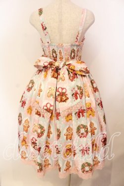 画像4: Chalmiere / クリスマス柄ジャンスカ  ピンク O-25-12-13-008-0-OP-IG-OS