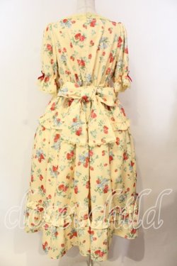 画像4: axes femme kawaii / クラシックベリーワンピース  イエロー O-25-12-13-009-AX-OP-IG-OS