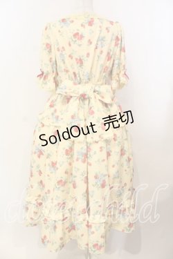 画像4: axes femme Kawaii / クラシックベリーワンピース  イエロー O-25-12-13-009-AX-OP-IG-OS