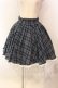 画像1: metamorphose / チェックサーキュラースカート  ブルー O-25-12-13-014-ME-SK-OW-OS (1)