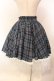 画像4: metamorphose / チェックサーキュラースカート  ブルー O-25-12-13-014-ME-SK-OW-OS (4)