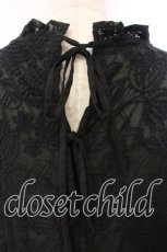 画像5: Jane Marple Dans Le Salon / Tulip lace tiered dress Ｍ クロ O-25-12-13-021-JM-OP-IG-OS (5)