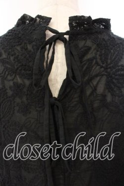 画像5: Jane Marple Dans Le Salon / Tulip lace tiered dress Ｍ クロ O-25-12-13-021-JM-OP-IG-OS