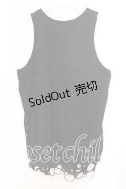 画像3: CIVARIZE / オパールダメージタンクトップ F ブラック O-25-12-13-023-GO-TO-OW-ZT514