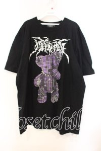 TRAVAS TOKYO / パンクベアTEE F ブラック O-25-12-13-024-PU-TS-OW-OS