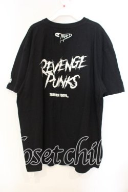 画像2: TRAVAS TOKYO / パンクベアTEE F ブラック O-25-12-13-024-PU-TS-OW-OS