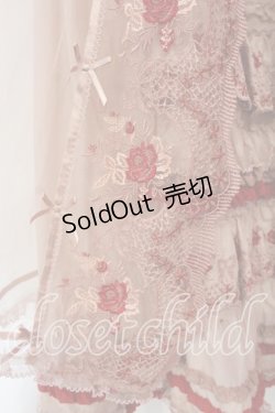 画像2: PINK HOUSE / ロココレース使いスカート  ピンク O-25-12-15-035-LO-SK-OW-OS