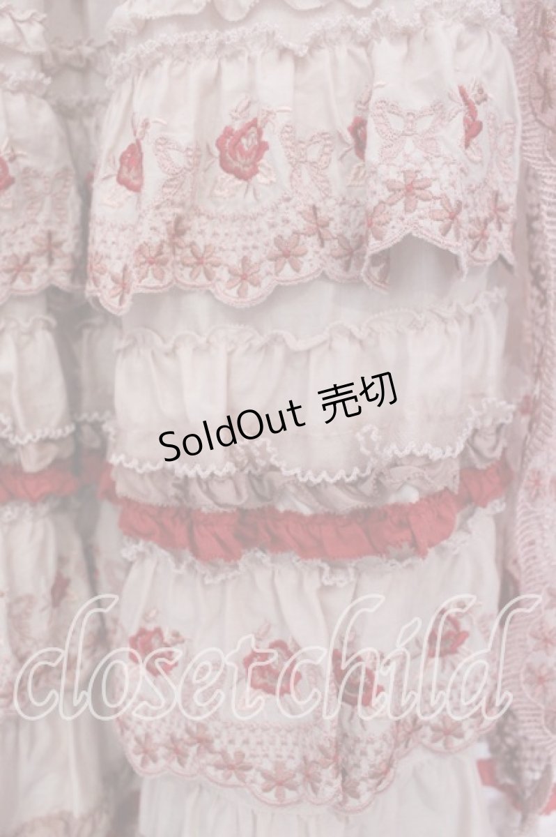 画像3: PINK HOUSE / ロココレース使いスカート  ピンク O-25-12-15-035-LO-SK-OW-OS (3)