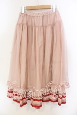 画像5: PINK HOUSE / ロココレース使いスカート  ピンク O-25-12-15-035-LO-SK-OW-OS (5)