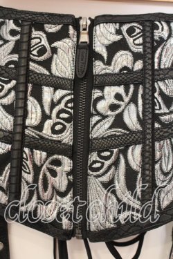 画像2: Qutie Frash / ベルト付きコルセット  シルバー O-25-12-15-037-QU-TO-OW-OS